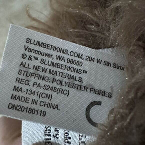 Slumberkins OG Bigfoot Sasquatch Plush 16” Stuffed Animal Toy Rare - Picture 6 of 7